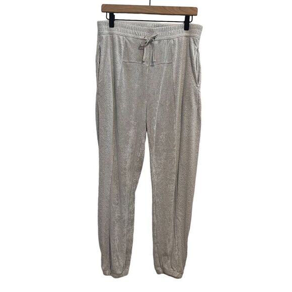 Free People Intimately All Day All Night Jogger Pants Gray Mixed Terry Size S - Picture 1 of 8